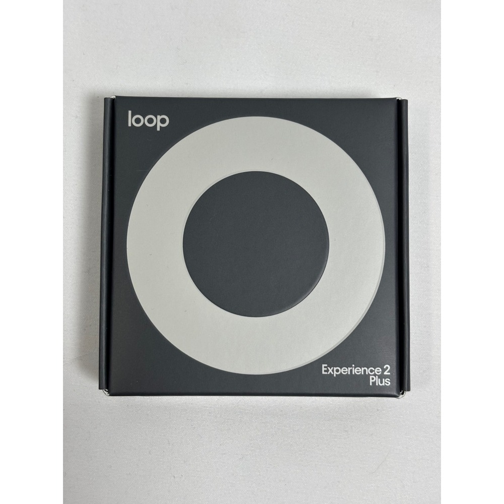 Loop Experience 2 Plus Earplugs Silver High Fidelity Hearing Protection Sealed